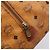 Borsa MCM Vicetos Boston Bag PVC Leather Brown Gold Tone Auth BA14989 Marrone - vista 16