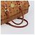 Borsa MCM Vicetos Boston Bag PVC Leather Brown Gold Tone Auth BA14989 Marrone - vista 7