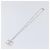 Collana CHANEL COCO Mark Stone metallo Silver CC Auth yk20721M Argento - vista 10