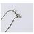 Collana CHANEL COCO Mark Stone metallo Silver CC Auth yk20721M Argento - vista 16