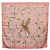 Hermès Foulard HERMES Carre90 Seta Rosa Verde Auth 192370M - vista 13
