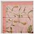 Hermès Foulard HERMES Carre90 Seta Rosa Verde Auth 192370M - vista 14