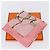 Hermès Foulard HERMES Carre90 Seta Rosa Verde Auth 192370M - vista 24