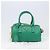 Saffiano Borsa a mano PRADA in pelle Safiano 2way Verde Oro Auth 198602SAV D'oro - vista 12