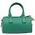 Saffiano Borsa a mano PRADA in pelle Safiano 2way Verde Oro Auth 198602SAV D'oro - vista 2