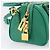 Saffiano Borsa a mano PRADA in pelle Safiano 2way Verde Oro Auth 198602SAV D'oro - vista 22