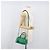 Saffiano Borsa a mano PRADA in pelle Safiano 2way Verde Oro Auth 198602SAV D'oro - vista 28
