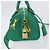 Saffiano Borsa a mano PRADA in pelle Safiano 2way Verde Oro Auth 198602SAV D'oro - vista 4