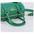 Saffiano Borsa a mano PRADA in pelle Safiano 2way Verde Oro Auth 198602SAV D'oro - vista 7