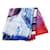 Sciarpa CHANEL COCO Silk Purple CC Auth 196740V Porpora