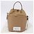 Maison Martin Margiela Maison Margiela Borsa a tracolla con catena in pelle 2way Beige Silver Auth am12335M Argento - vista 12