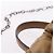 Maison Martin Margiela Maison Margiela Borsa a tracolla con catena in pelle 2way Beige Silver Auth am12335M Argento - vista 14
