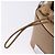 Maison Martin Margiela Maison Margiela Borsa a tracolla con catena in pelle 2way Beige Silver Auth am12335M Argento - vista 20