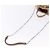 Maison Martin Margiela Maison Margiela Borsa a tracolla con catena in pelle 2way Beige Silver Auth am12335M Argento - vista 8