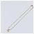 Collana Christian Dior metallo Gold Tone Auth 193456 - vista 2