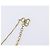 Collana Christian Dior metallo Gold Tone Auth 193456 - vista 7