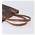 Céline Borsa a Mano CELINE Macadam PVC Pelle Marrone Tono Oro Auth ep15677 - vista 7