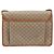Céline Borsa a Tracolla CELINE Macadam PVC Pelle Beige Tono Oro Auth ep15726 - vista 3