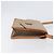 Céline Borsa a Tracolla CELINE Macadam PVC Pelle Beige Tono Oro Auth ep15726 - vista 4