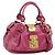 Borsa a mano Miu Miu Vitellolux 2way Pink Gold Auth 199159M Rosa D'oro