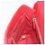 Bolsa de corrente CHANEL Matelasse Coco Handle em couro Caviar 2 vias Vermelha CC Auth 195900V Prata Vermelho - vista 24
