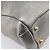 PRADA Hand Bag Vittero Dino Leather 2way Silver Gold Auth 197342V Silvery Golden - view 20