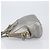 PRADA Hand Bag Vittero Dino Leather 2way Silver Gold Auth 197342V Silvery Golden - view 4