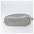 PRADA Hand Bag Vittero Dino Leather 2way Silver Gold Auth 197342V Silvery Golden - view 5