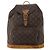 Zaino LOUIS VUITTON Monogram Montsouris GM M51135 LV Auth ep15758 Monogramma - vista 13