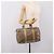 Borsa Boston GUCCI GG Crystal Coated Canvas Gold 193603 Auth 197908 D'oro - vista 21