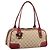 Bolsa Gucci GG Canvas Princey Web Sherry Line Beige Gold 161720 Auth 200889V Bege Dourado