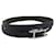 Hermès HERMES Api Choker Bracelet Leather Black Silver Auth 198841A Nero Argento