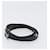 Hermès HERMES Api Choker Bracelet Leather Black Silver Auth 198841A Nero Argento - vista 4