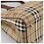 Borsa a tracolla BURBERRY Nova Check PVC Beige Gold Auth 197805A D'oro - vista 16
