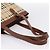 Borsa a tracolla BURBERRY Nova Check PVC Beige Gold Auth 197805A D'oro - vista 7