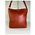 Vintage Issey Miyake Leder Tote Bag Rust Rot - Ansicht 15