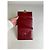 Vintage Givenchy Leather Wallet Burgundy Gold Dark red - view 8