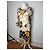 Emilio Pucci Vintage Pucci Seidenkleid Creme Schwarz Gelb XS - Ansicht 13