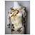Emilio Pucci Vintage Pucci Seidenkleid Creme Schwarz Gelb XS - Ansicht 14