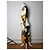 Emilio Pucci Vintage Pucci Seidenkleid Creme Schwarz Gelb XS - Ansicht 2