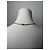 Collana con pendente logo Givenchy vintage argento nero - vista 4