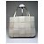 Tote in pelle strutturata Vintage Issey Miyake Cream Beige - vista 8