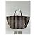 Tote Vintage Fendi Canvas Nero e Marrone - vista 2