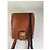 Vintage Courreges Schultertasche aus strukturiertem Leder Rust Gold Rot - Ansicht 13