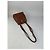 Vintage Courreges Schultertasche aus strukturiertem Leder Rust Gold Rot - Ansicht 7