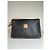 Clutch Vintage Givenchy in pelle martellata Nero Beige Oro - vista 12