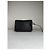 Clutch Vintage Givenchy in pelle martellata Nero Beige Oro - vista 2