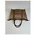 Vintage Givenchy 4G Logo Canvas Tote Beige Brown Gold - Ansicht 5