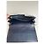 Vintage Givenchy Leather Long Wallet Black Gold - view 6