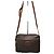 Céline Vintage Celine Monogram Canvas Schultertasche Brown Tan Braun